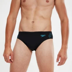 Slip de bain Homme HyperBoom Splice noir/bleu