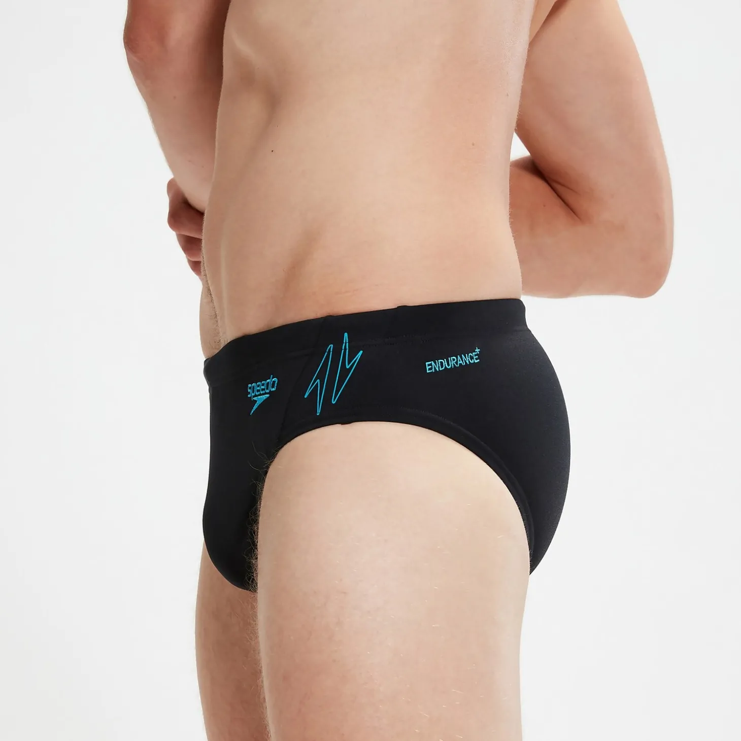 Slip de bain Homme HyperBoom Splice noir/bleu