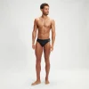 Slip de bain Homme Medley Logo 7 cm noir/gris