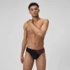Slip de bain homme Medley Logo 7 cm orange