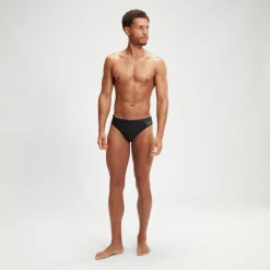 Slip de bain Homme Medley Logo 7 cm noir/gris