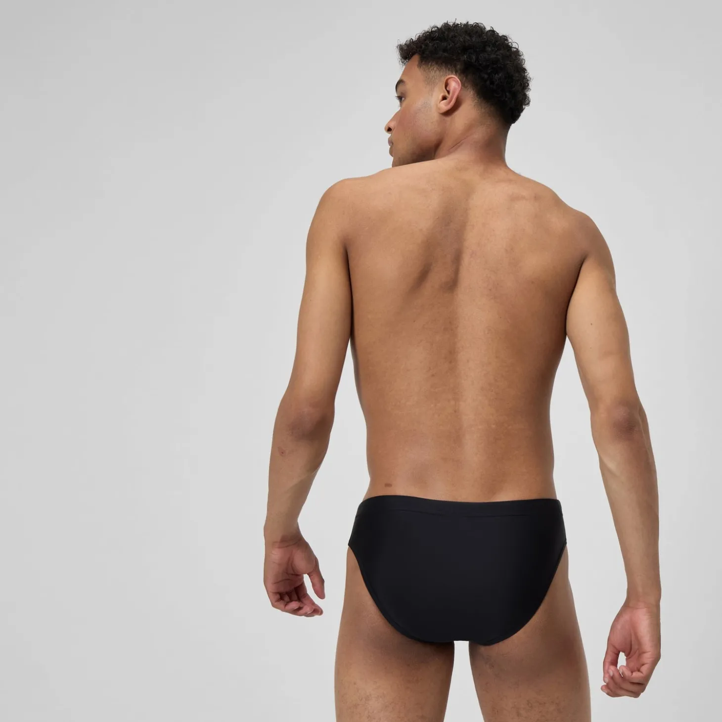 Slip de bain homme Medley Logo 7 cm orange