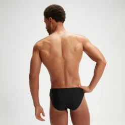 Slip de bain Homme Medley Logo 7 cm noir/gris