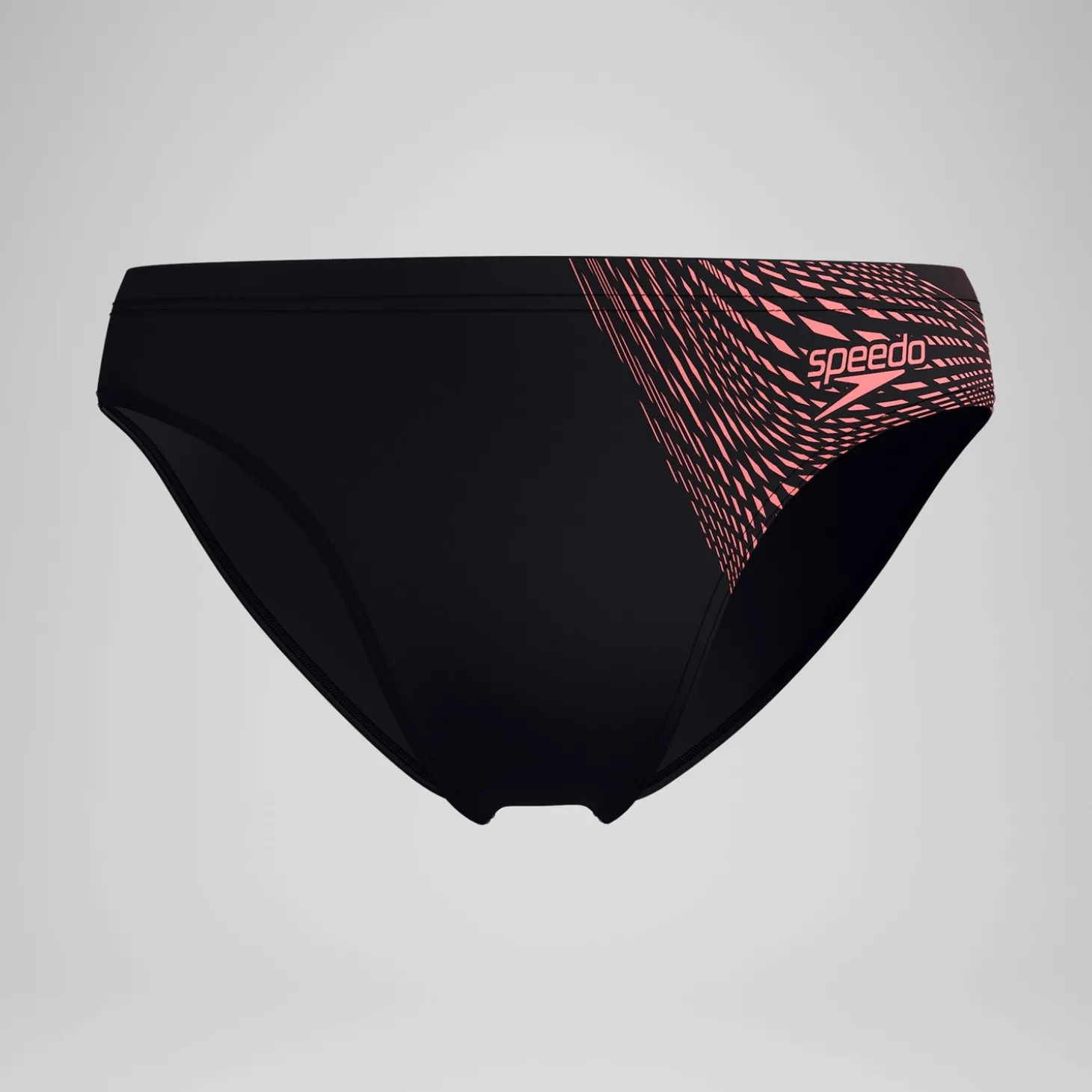 Slip de bain homme Medley Logo 7 cm orange