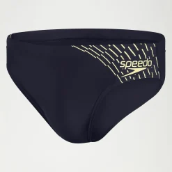 Slip de bain Homme Medley Logo 7 cm bleu marine