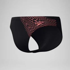 Slip de bain homme Medley Logo 7 cm orange