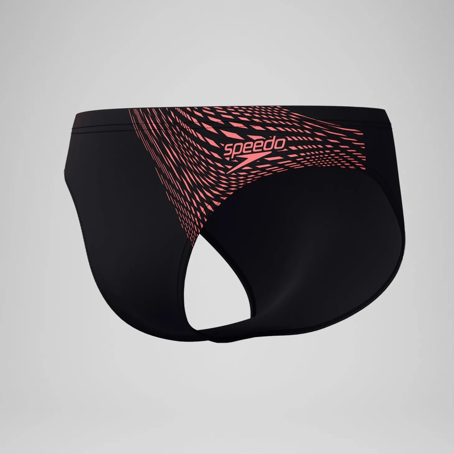 Slip de bain homme Medley Logo 7 cm orange