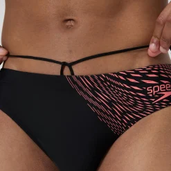 Slip de bain homme Medley Logo 7 cm orange