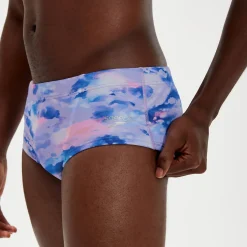 Slip de bain Homme Training Clearwater Dawn 13,5 cm lilas