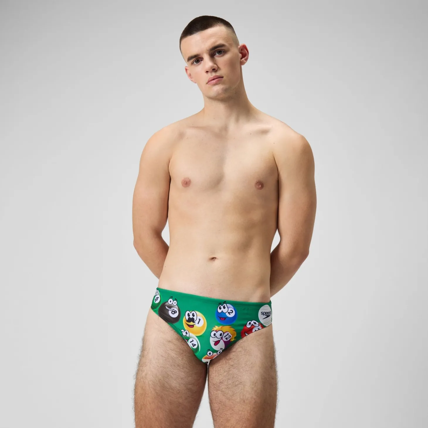 Slip de bain Hommes Escape 5 cm pour Hommes Vert vif