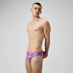 Slip de bain Hommes Escape 5 cm pour Hommes Orchidée brillante