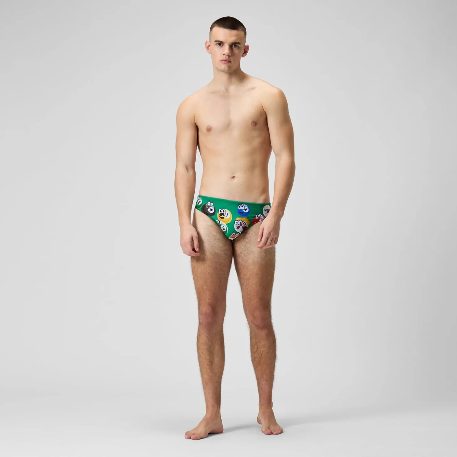 Slip de bain Hommes Escape 5 cm pour Hommes Vert vif