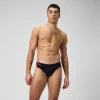 Slip de bain Hommes Tech Panel 7 cm pour Hommes Noir/Rouge sirène/Gris USA
