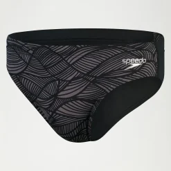 Slip Homme Club Training 7 cm noir/gris