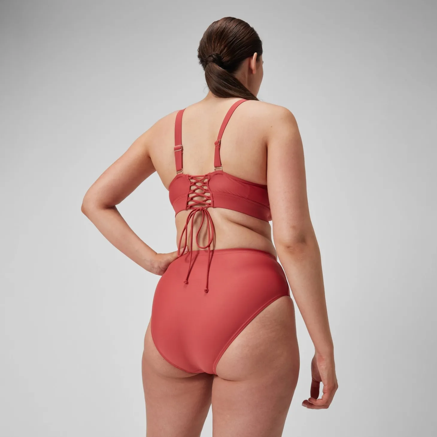 Slip taille haute Shaping pour Femmes Poussière spatiale