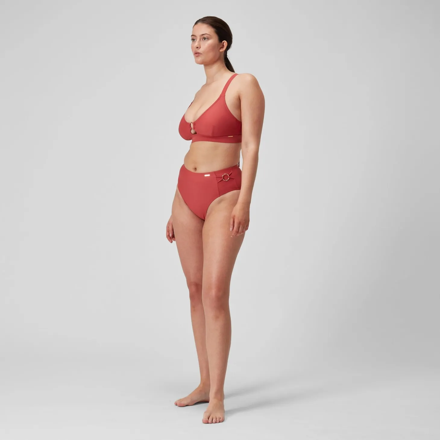 Slip taille haute Shaping pour Femmes Poussière spatiale